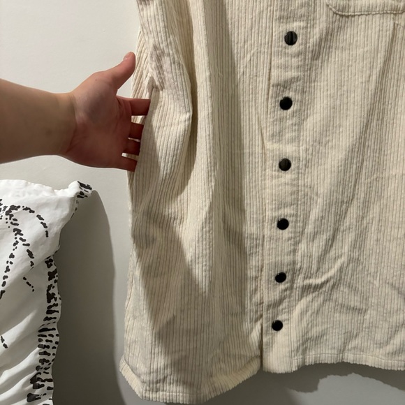 NEW FRANK & OAK CORDUROY PINAFORE DRESS - Picture 3 of 8